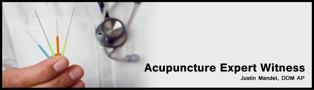 Acupuncture Expert Witness
